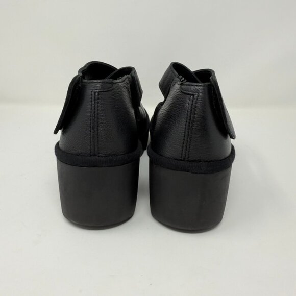 New Fly London Togo Loafer Black Leather Sz 37 - Picture 5 of 13